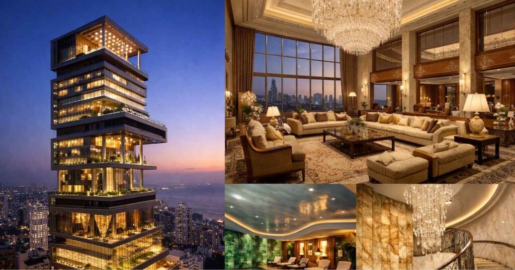 Architecture & Interiors of Antilia