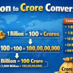 Billion to Crore Conversion