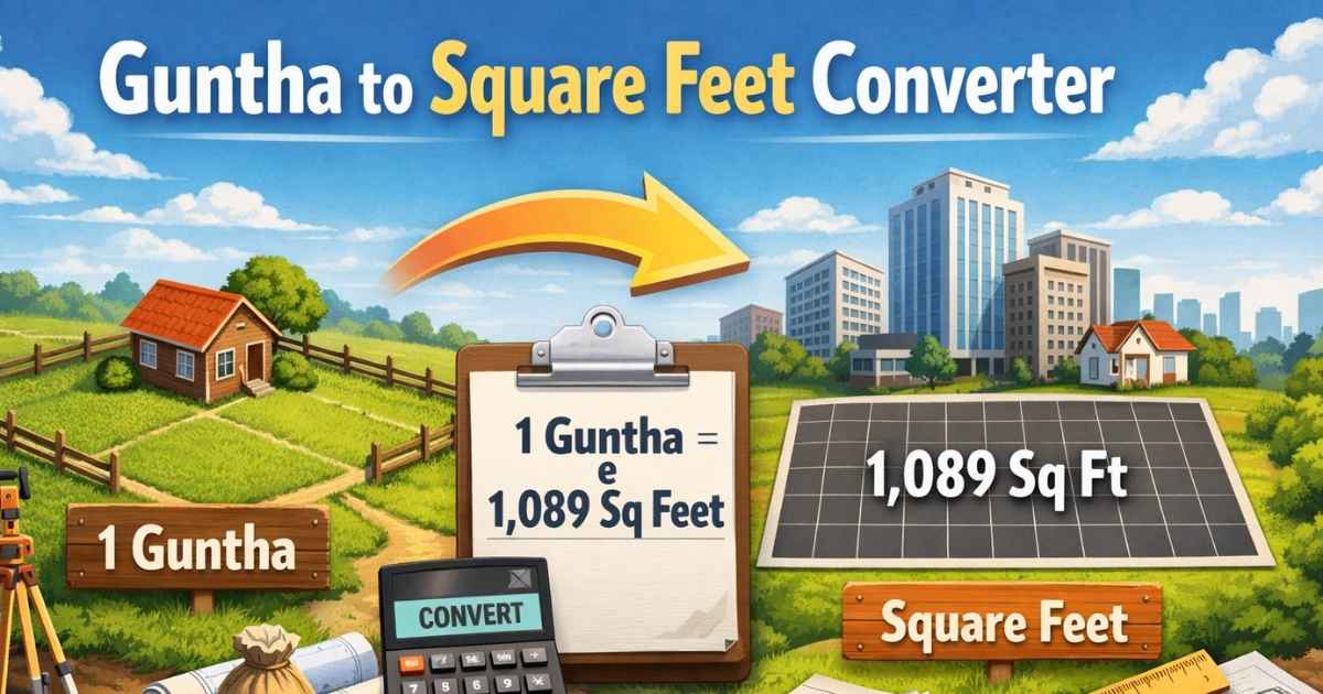 Guntha to Square Feet Converter