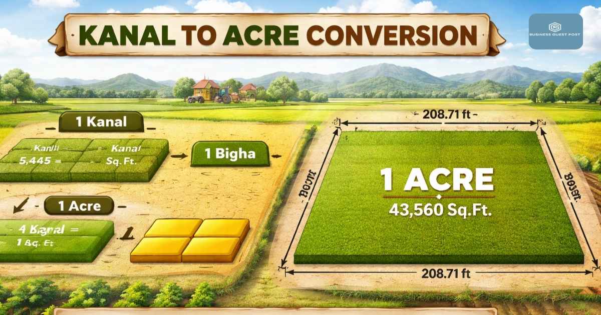 Kanal to Acre Converter: Real Estate Land Units in Tricity